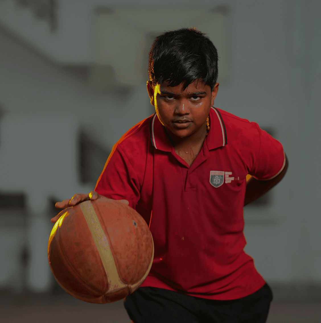 INDOOR BASKETBALL COURT