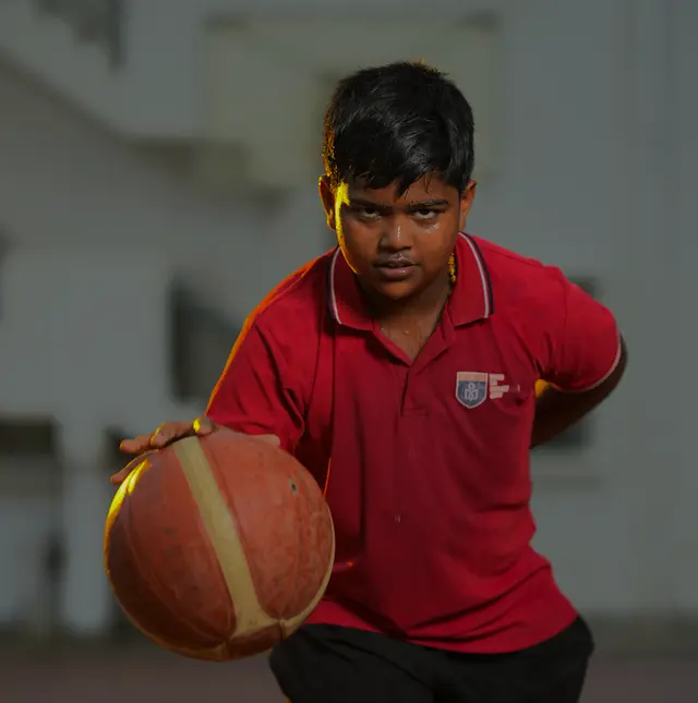 INDOOR BASKETBALL COURT